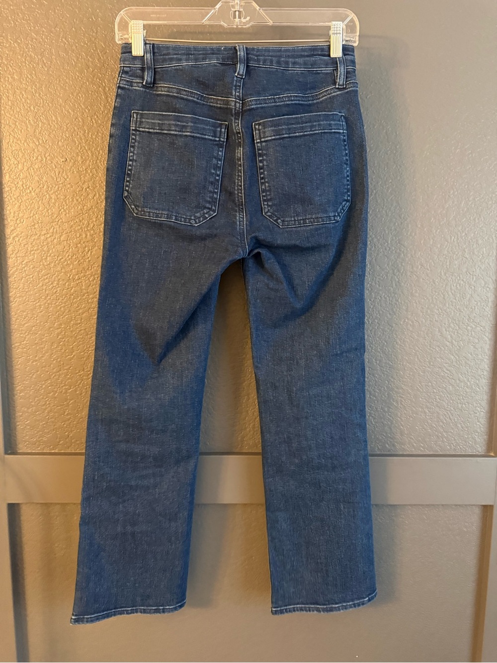 FRAME • Reboot High Rise Crop Modernist pocket Jeans in Jest size 26 - Picture 8 of 10